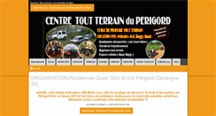 Desktop Screenshot of centretoutterrainduperigord.com